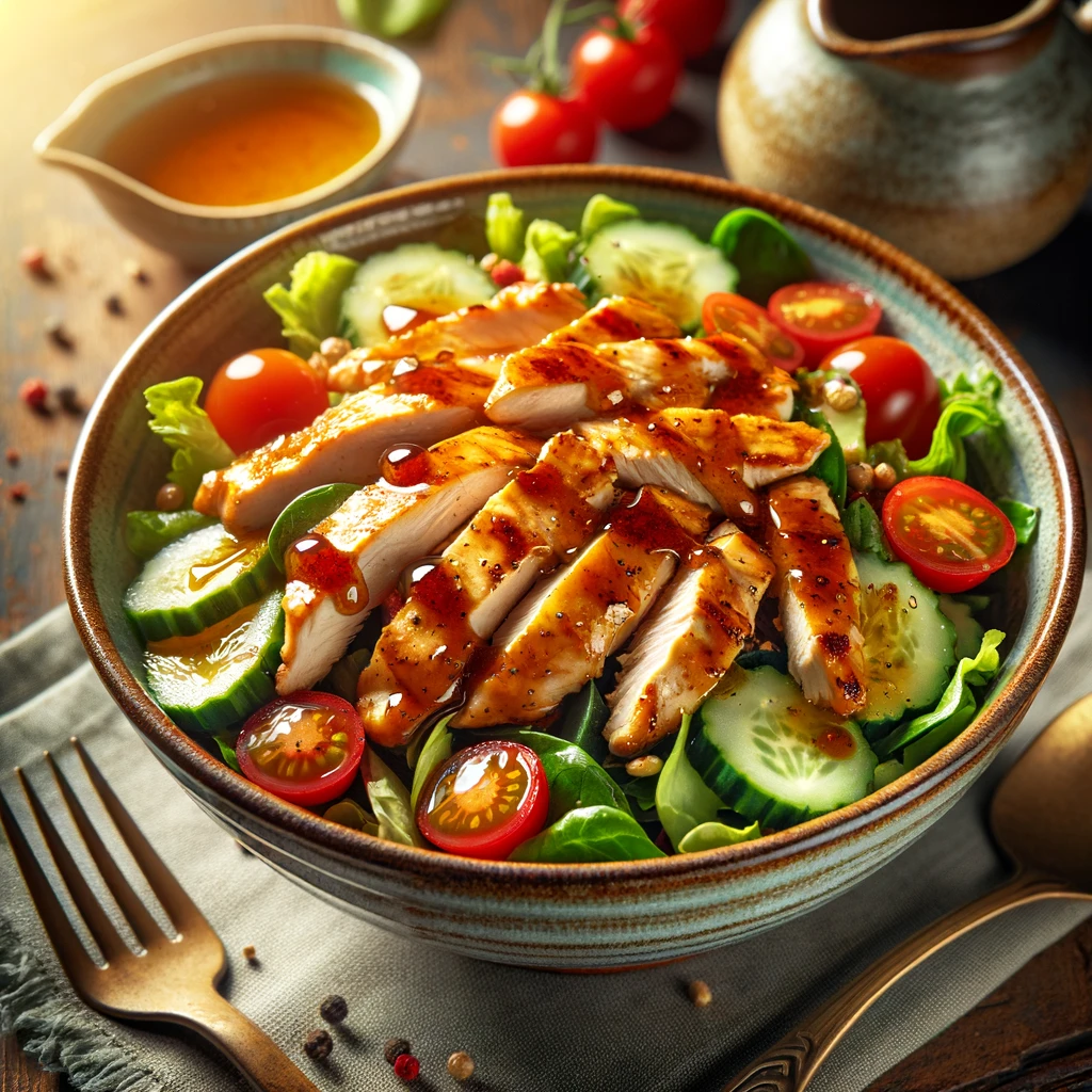 HONEY HOT CHICKEN SALAD